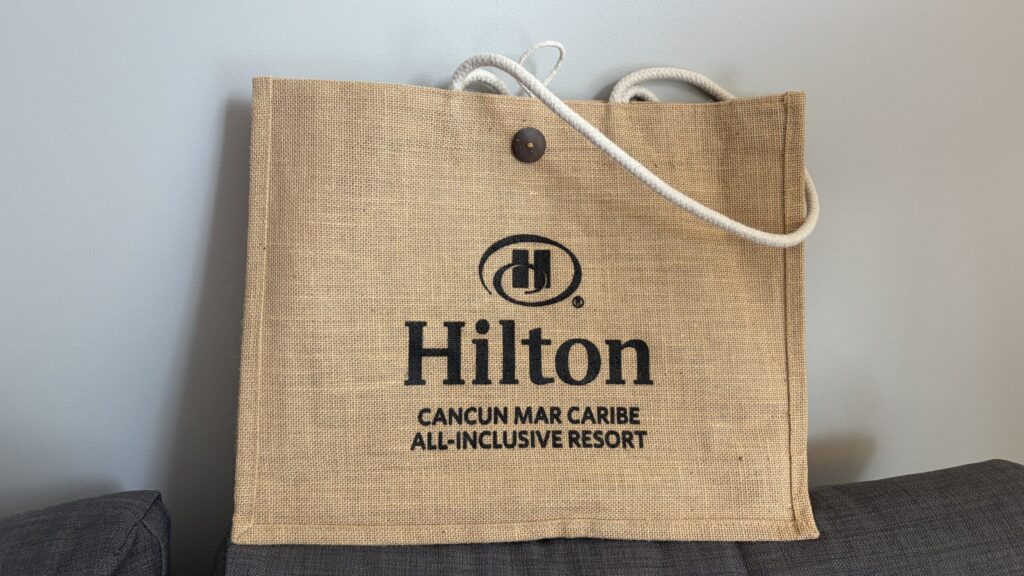 ヒルトンの限定バック